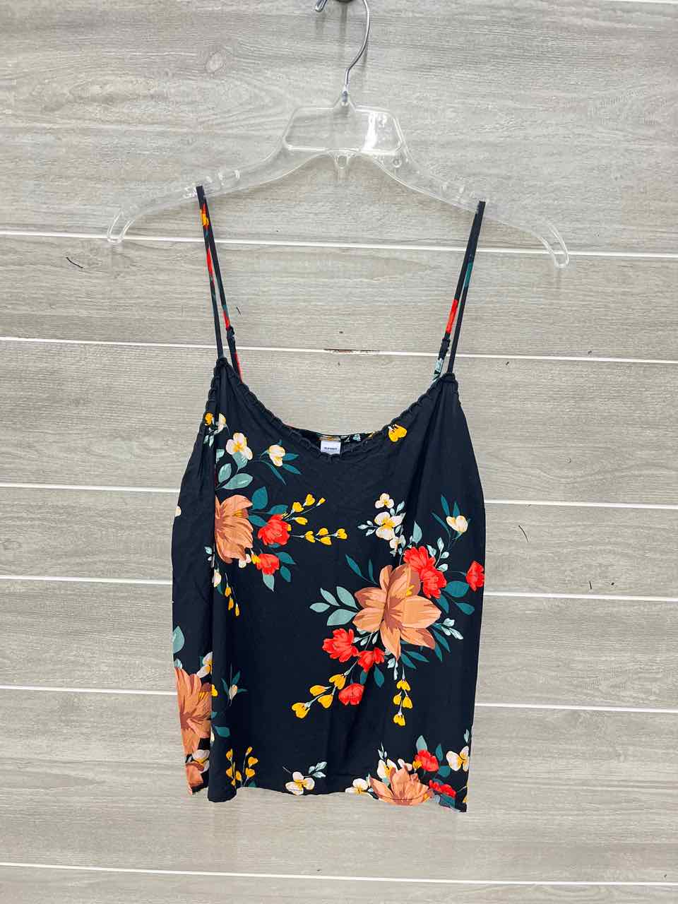 Black Womens Women Size L Tank Top