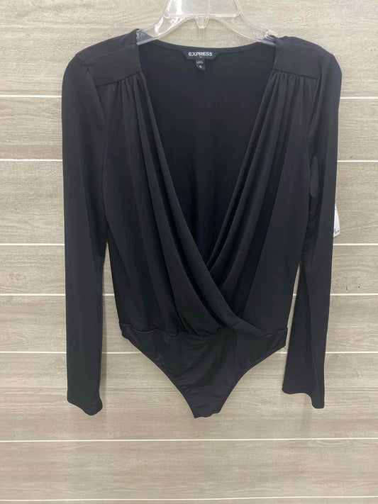 Express Black Womens Size M Bodysuit