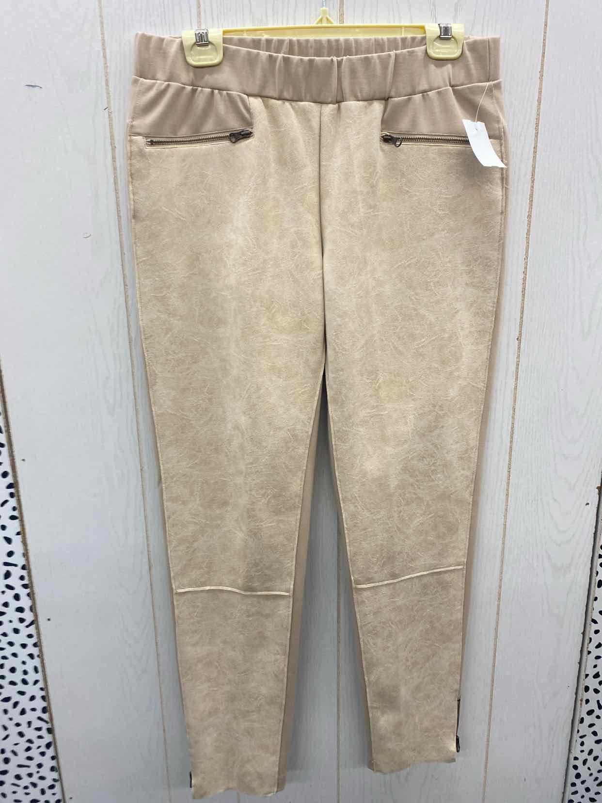 209wst Tan Womens Size M Pants