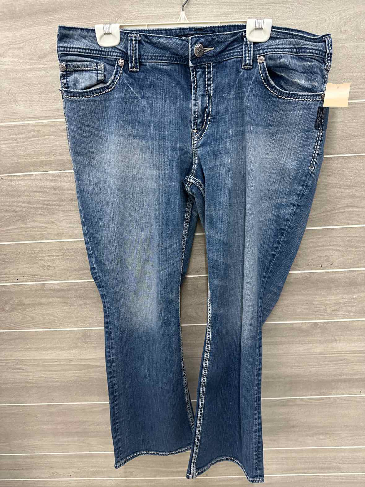 Silver Blue Womens Size 20 Jeans