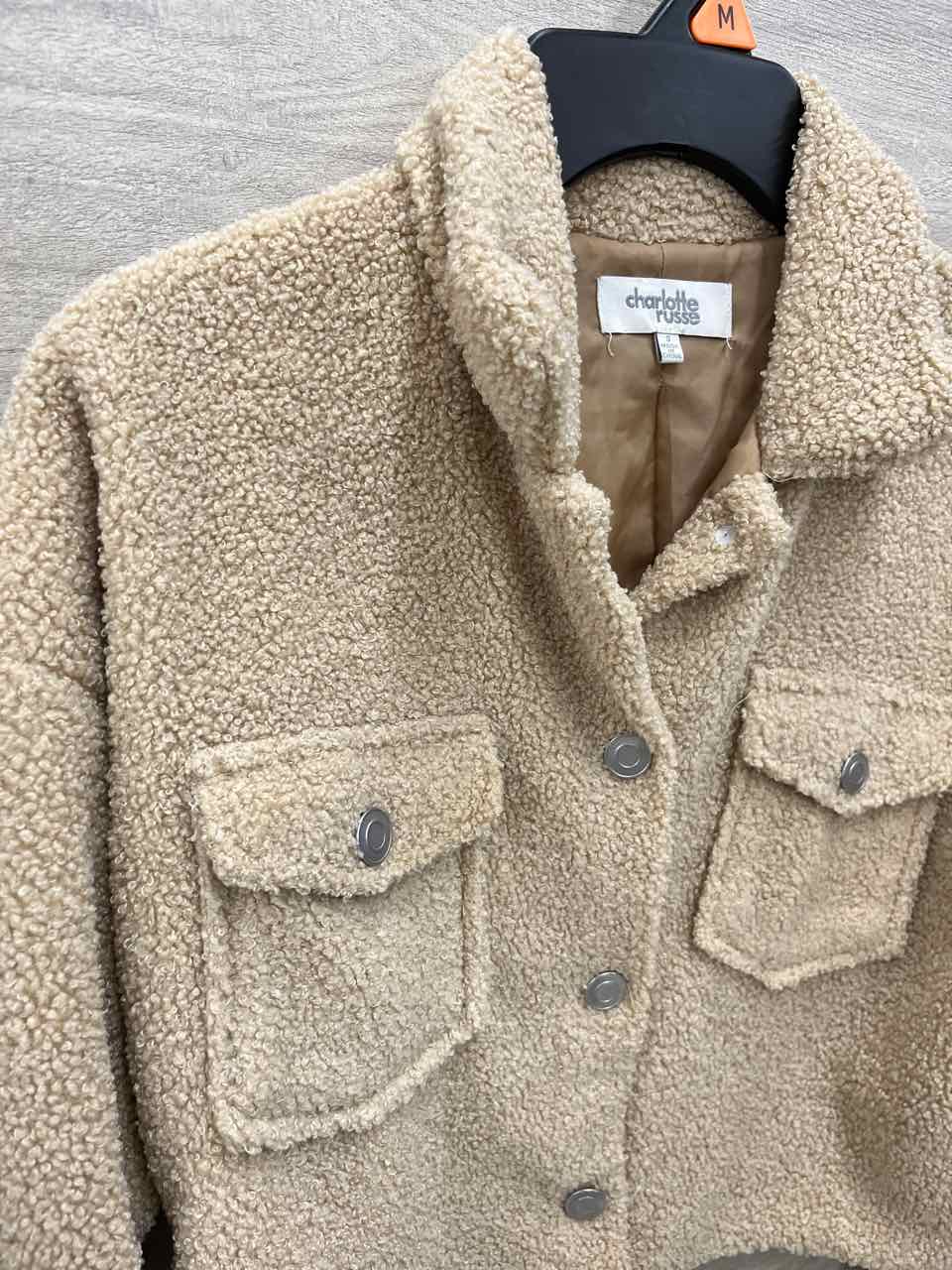 Charlotte Russe Tan Womens Women Size Small Sweatshirt