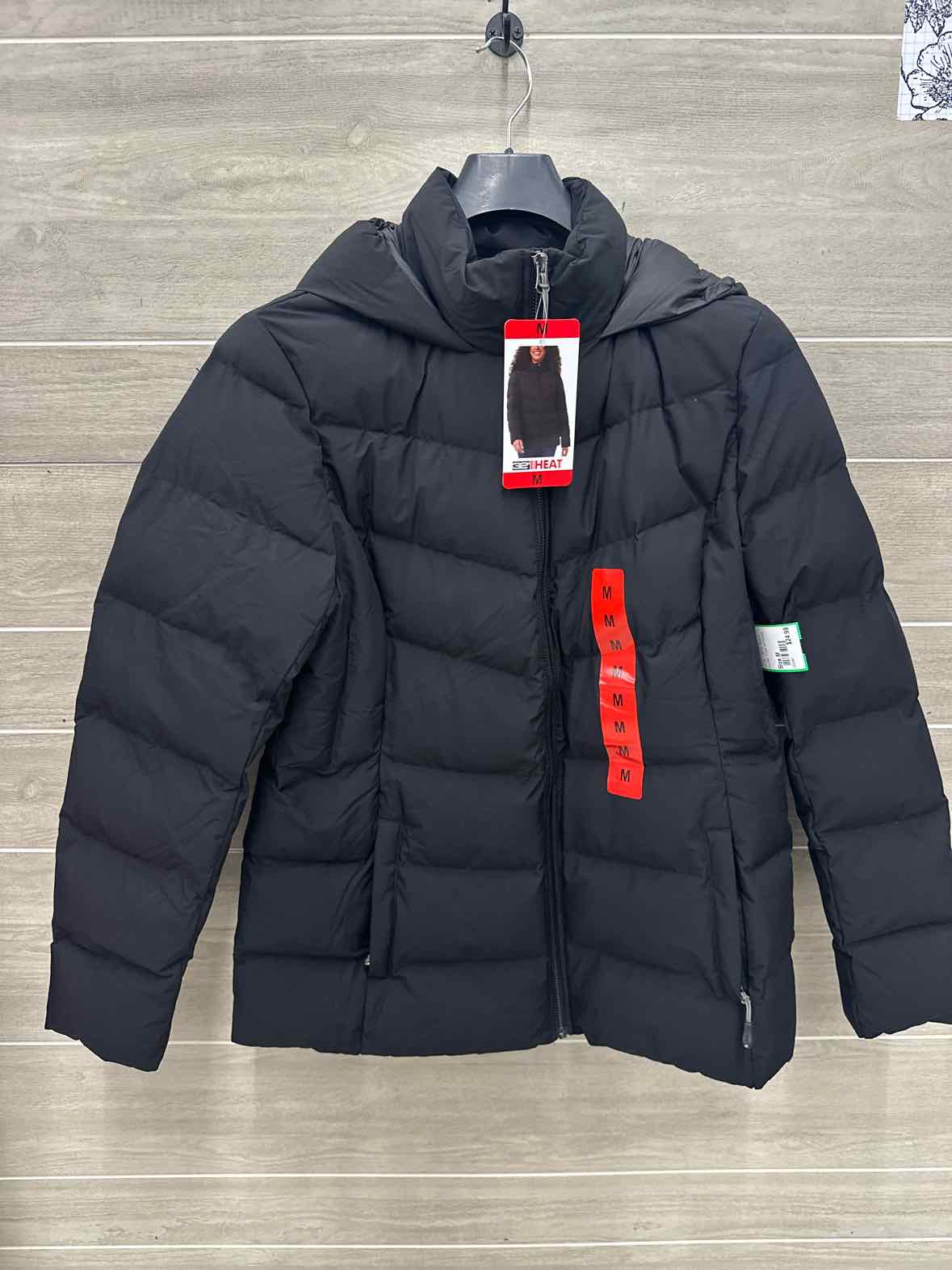 32 Degrees Size M Black Womens Jacket (Outdoor)