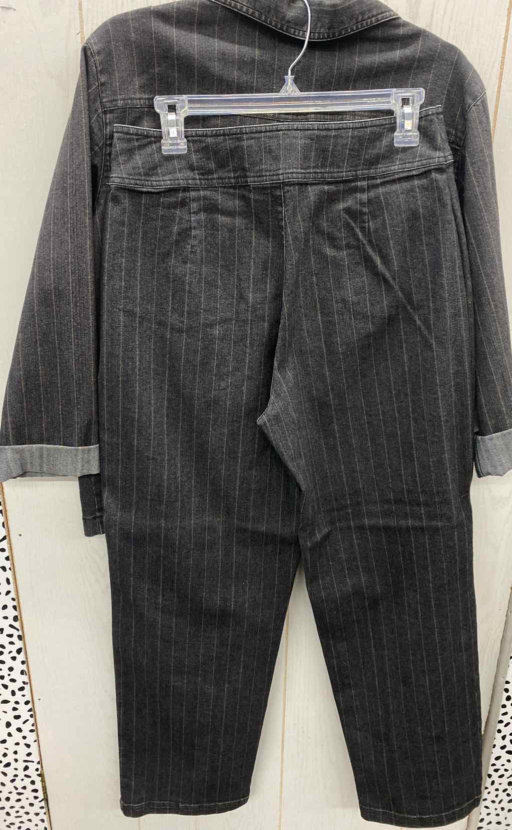 Chico's Gray Womens Size 12 Pant Set