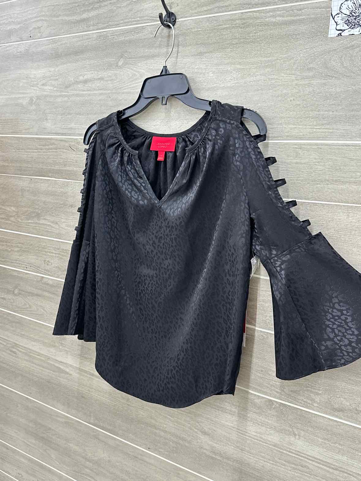 J Lopez Black Womens Women Size XS Shirt