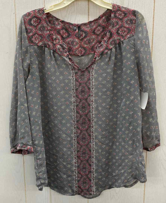 Maurices Gray Womens Size L Shirt