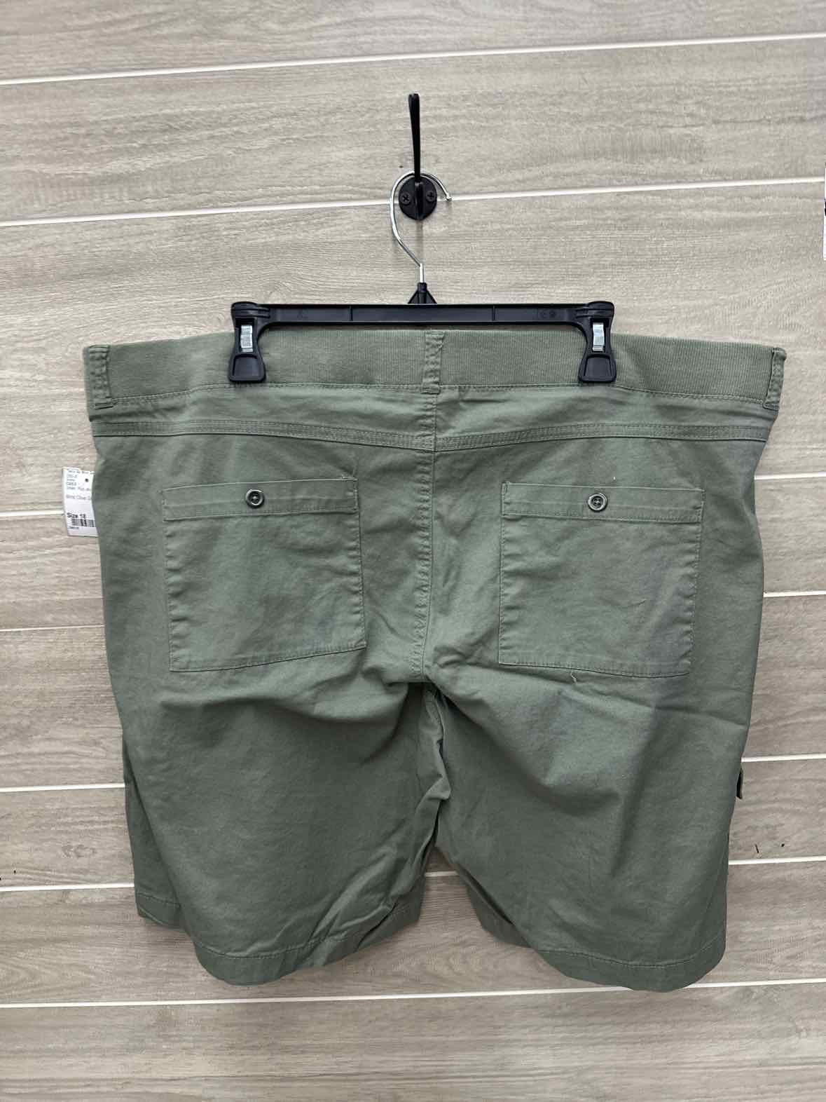 CG/CG Size 18 Green Plus Shorts