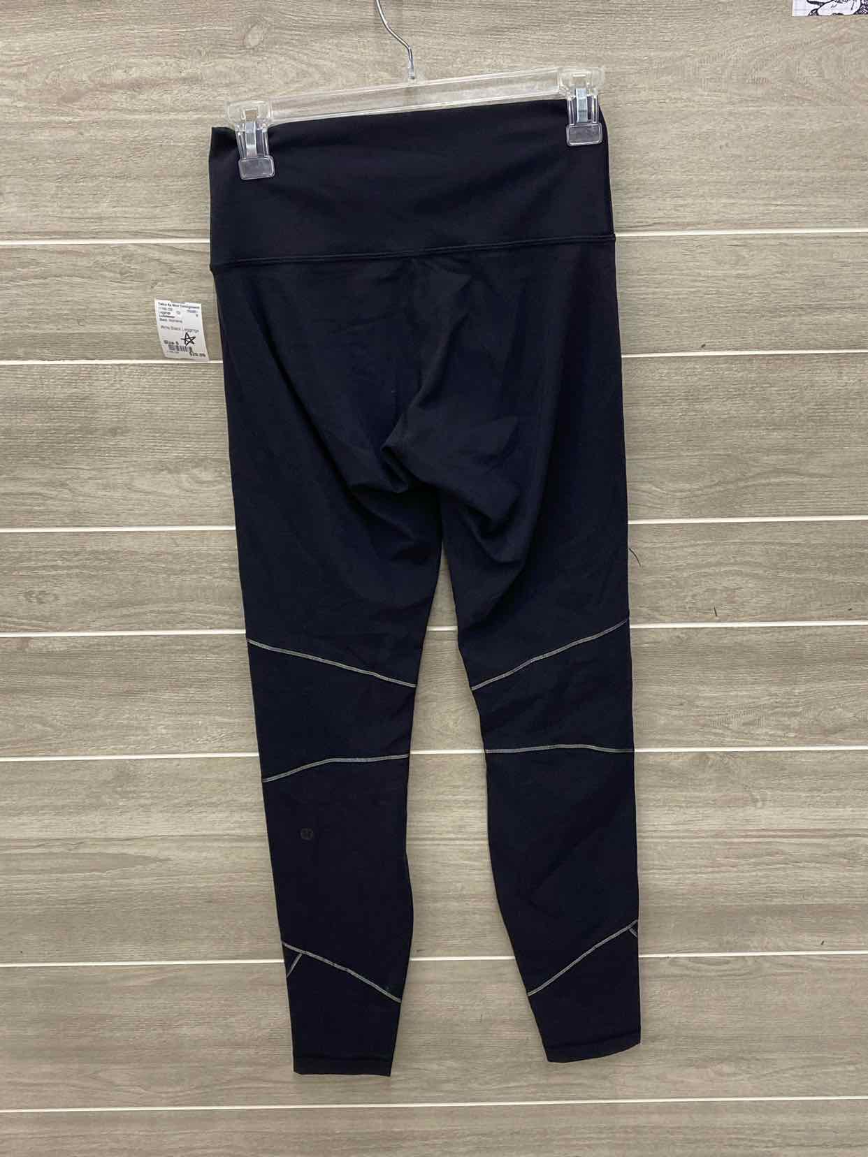 Lululemon Black Womens Size 6 Leggings