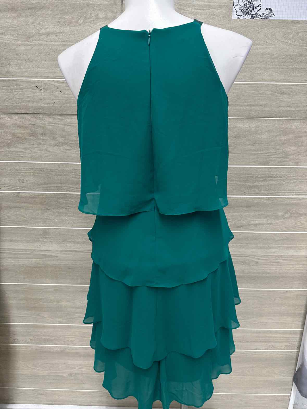 SL Fashion Size 12 Green Womens Dress