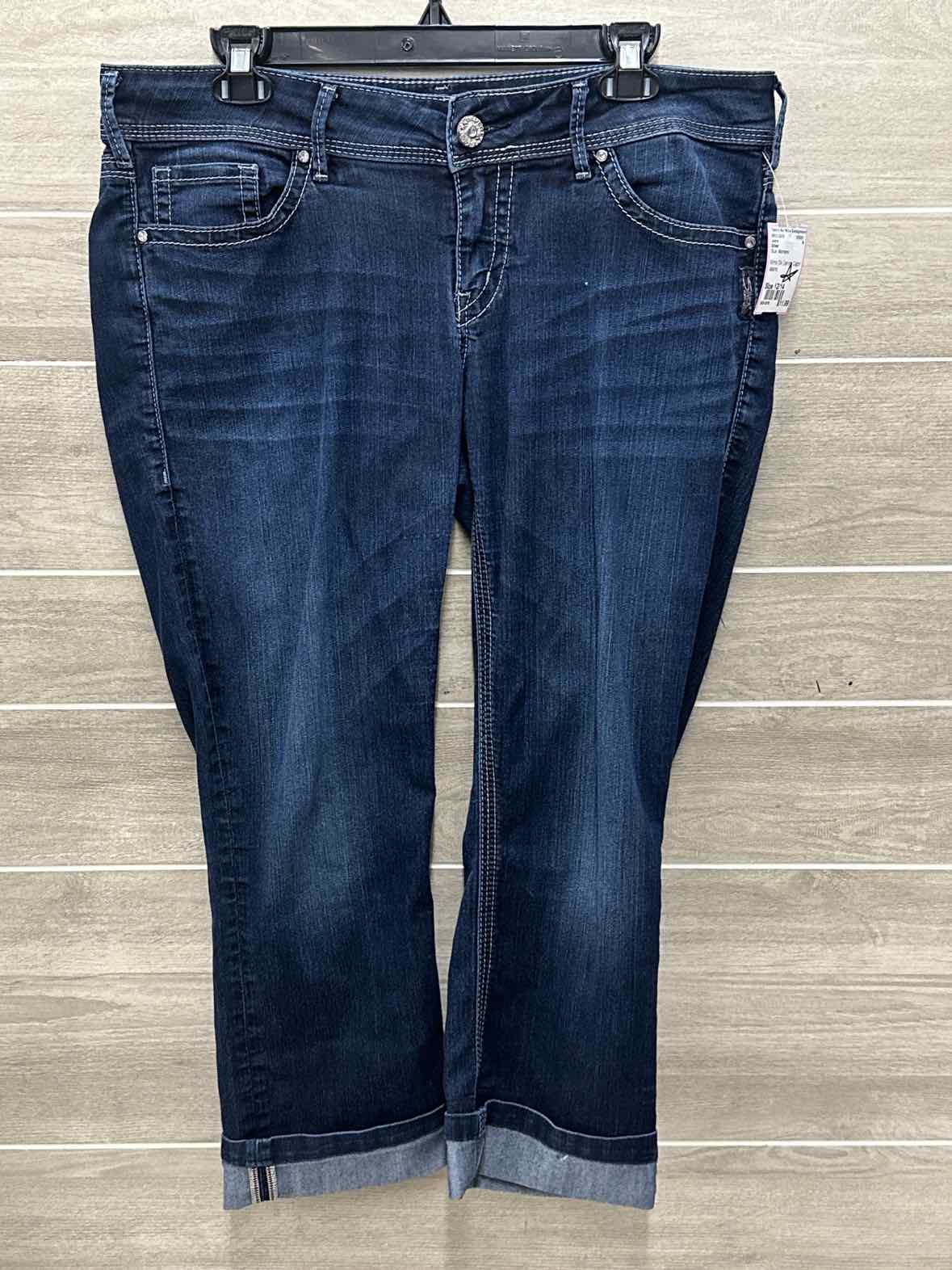 Silver Blue Womens Size 12/14 Jeans