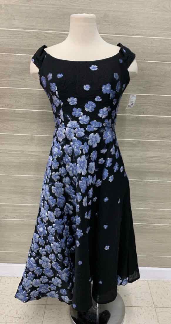 Carmen Marc Valvo Black Womens Size 8 Dress