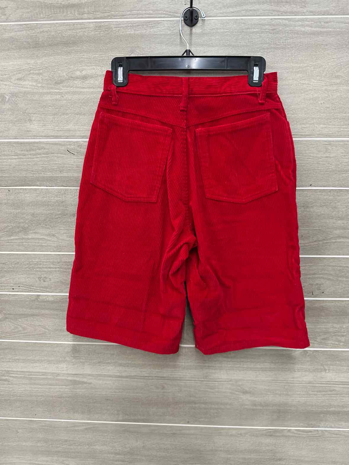 Paris Sport Club Size 4 Red Womens Shorts