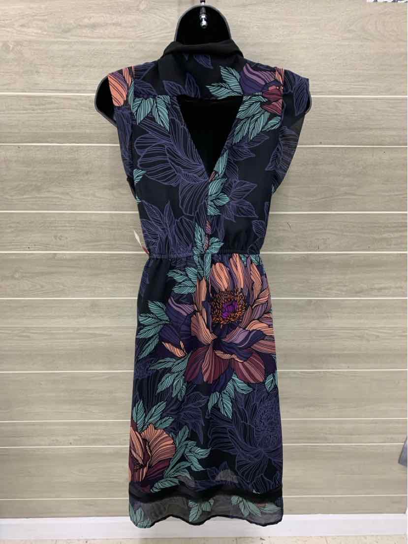 MAEVE Black Womens Size 2 Dress