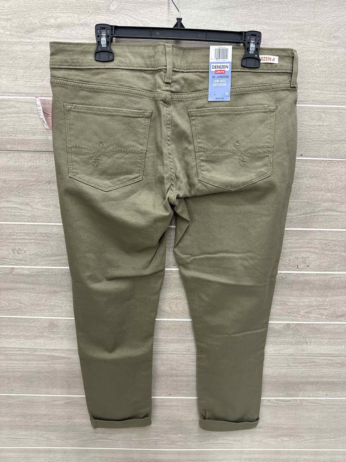Denizen Size 12/14 Olive Womens Pants