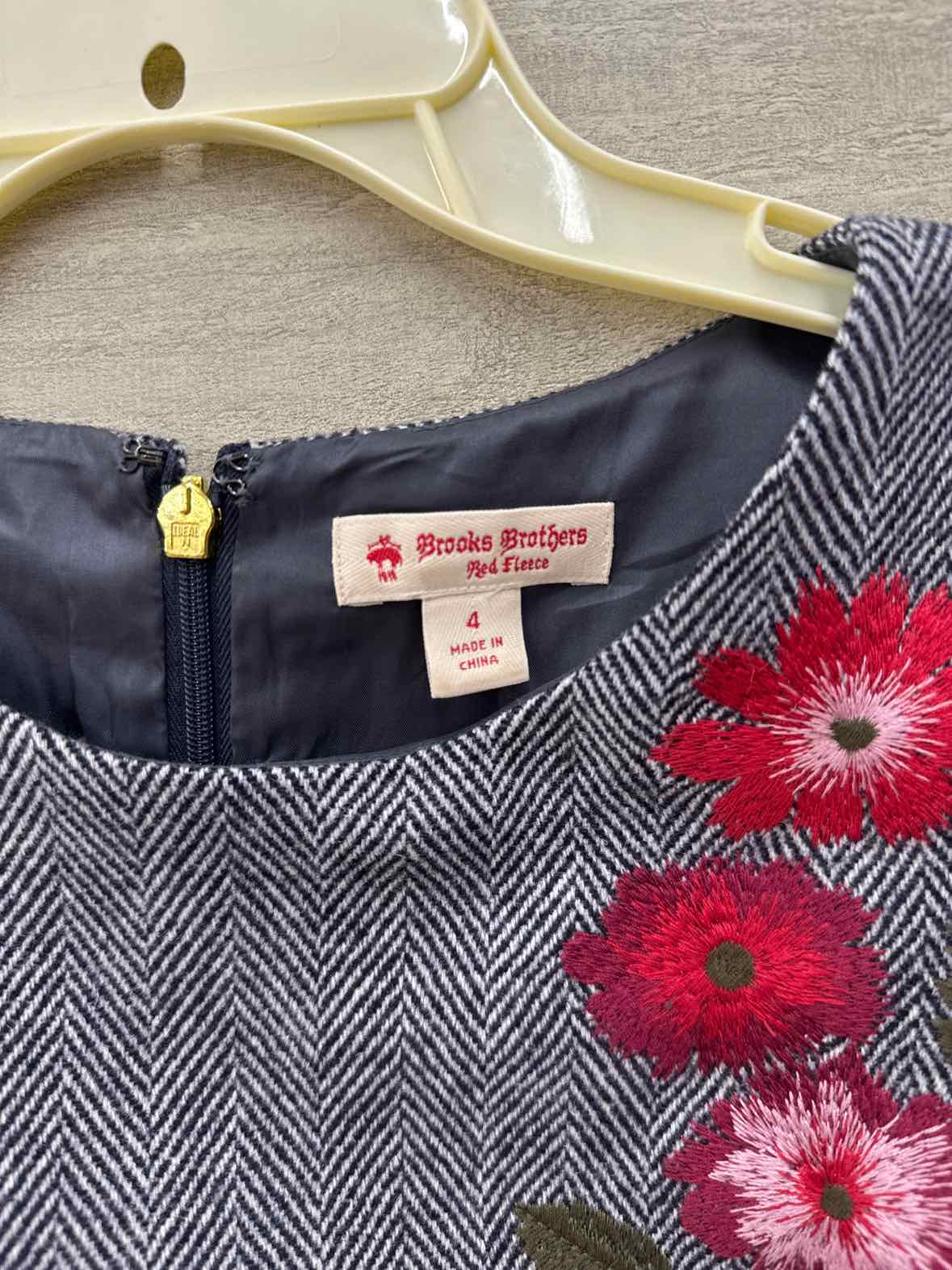 Brooks Brothers Navy Womens Size 4 Dress