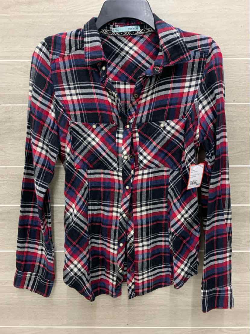 Maurices Black Womens Size Small Shirt