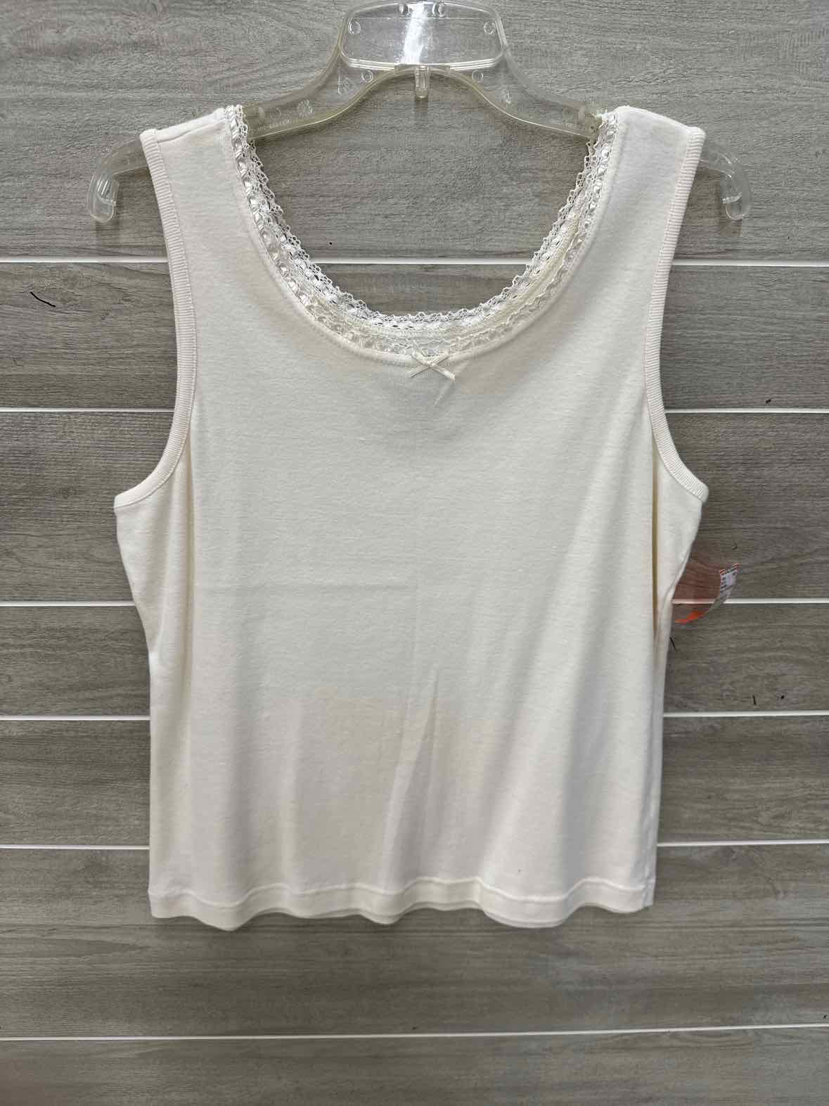 White Stag Cream Womens Women Size XL Tank Top