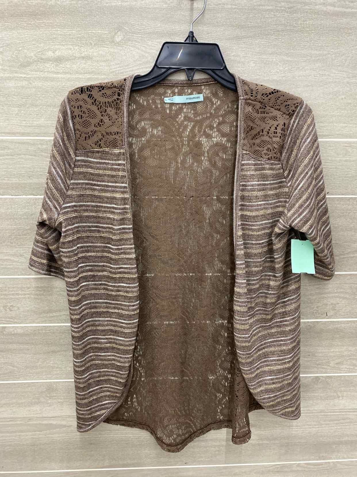 Maurices Taupe Womens Size L Shirt