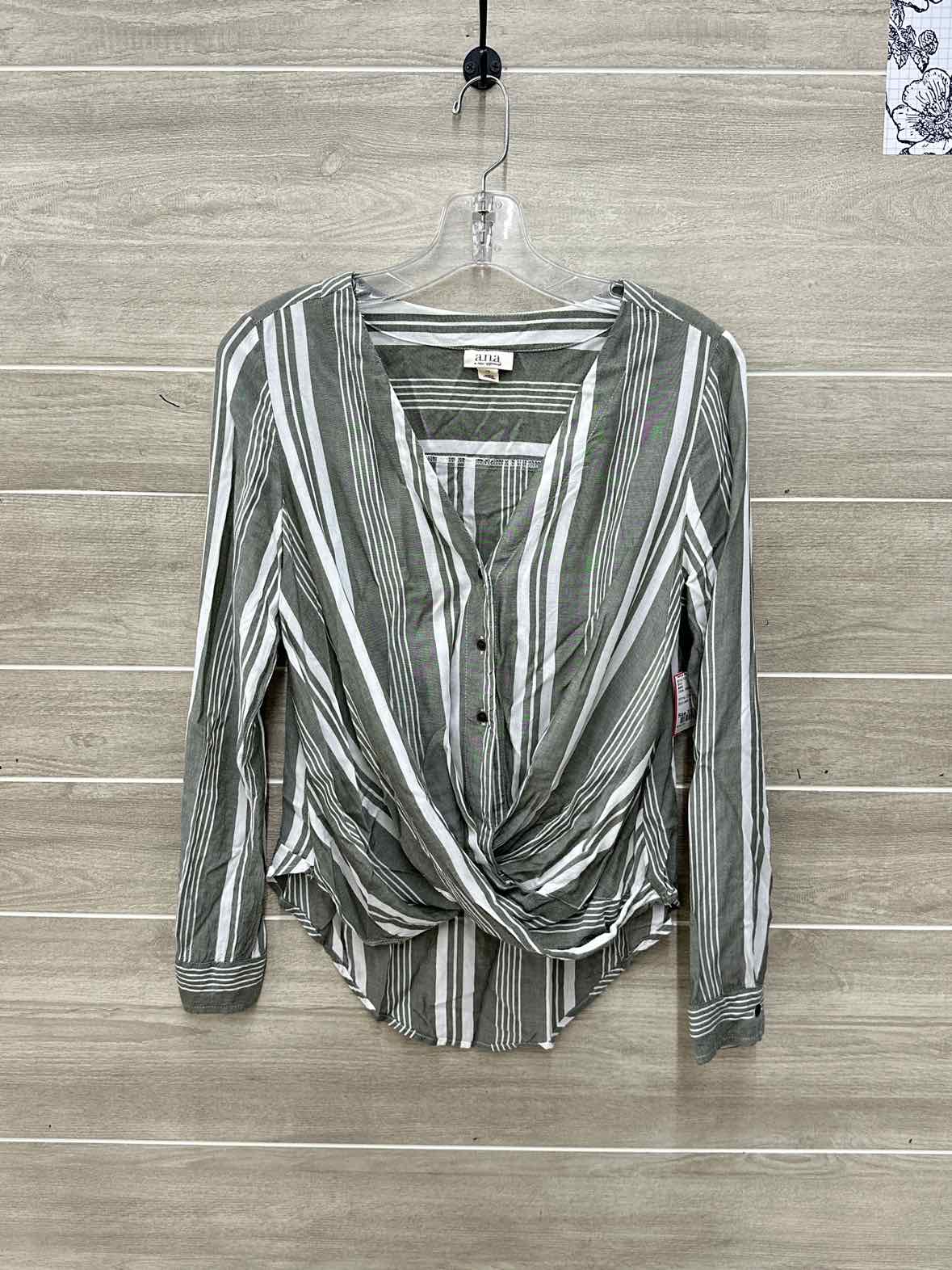 ANA Olive Womens Women Size XS Shirt