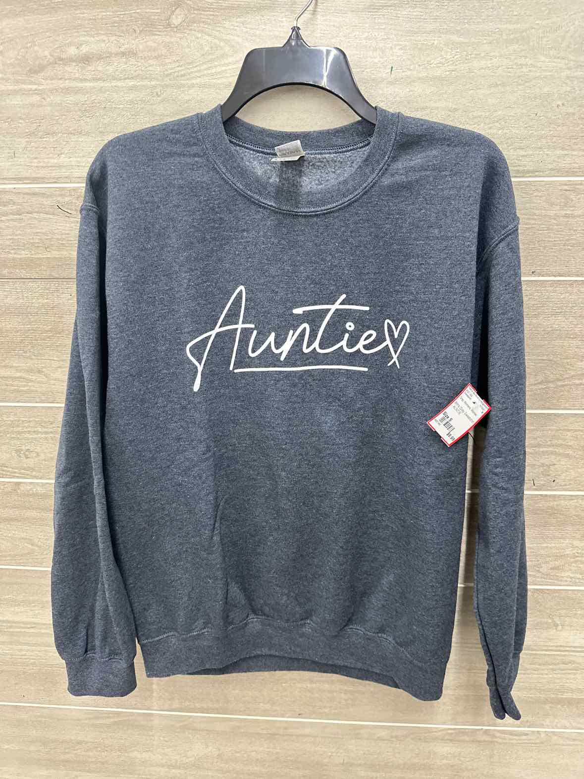 Size S Gray Womens Sweatshirt