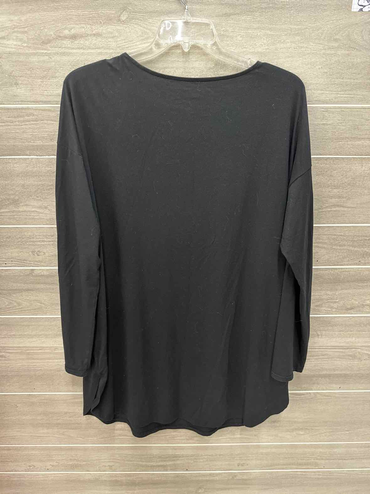 J Jill Black Womens Size 16/18 Tall Shirt