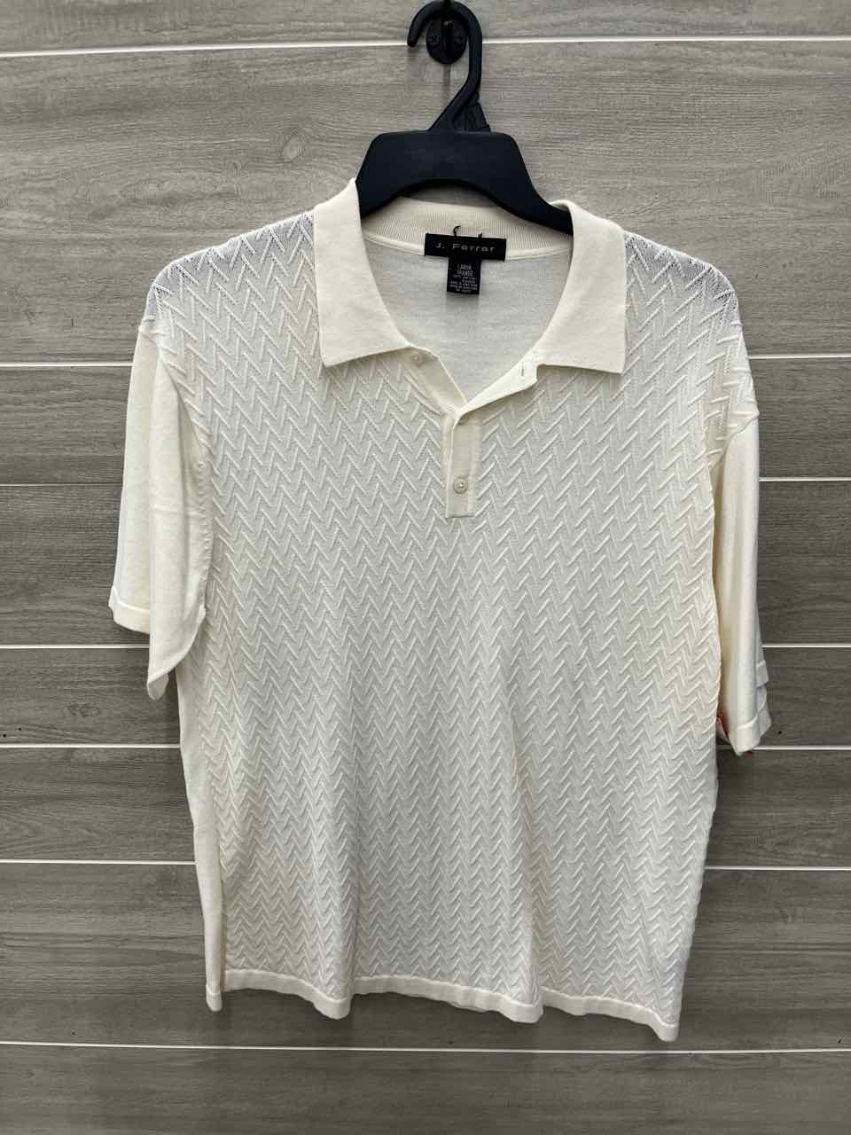 J Ferrar Size L Men Mens Shirt