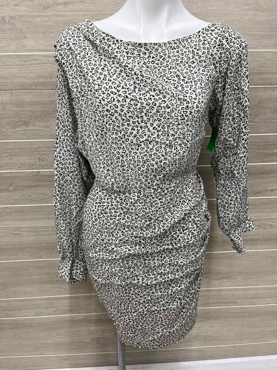 WHIT Size 8 Black Womens Dress