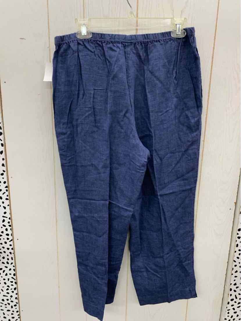J Jill Blue Womens Size M Pants