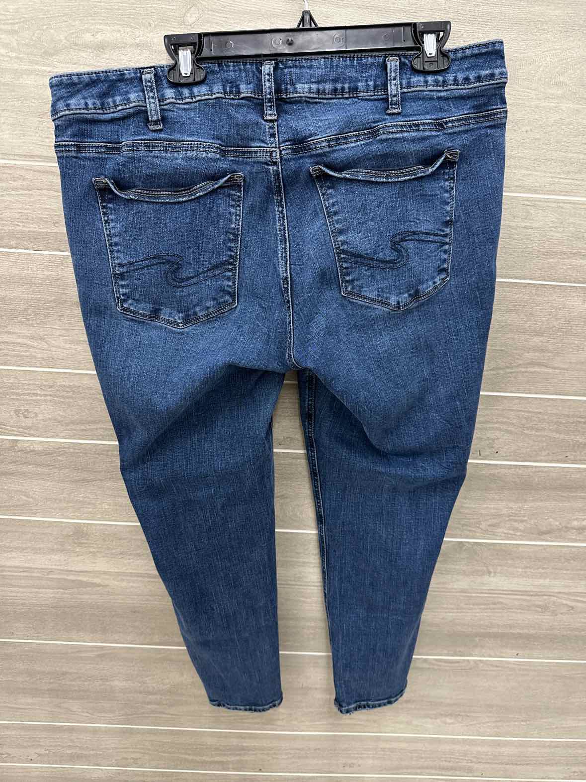 Silver Blue Womens Size 20 Jeans