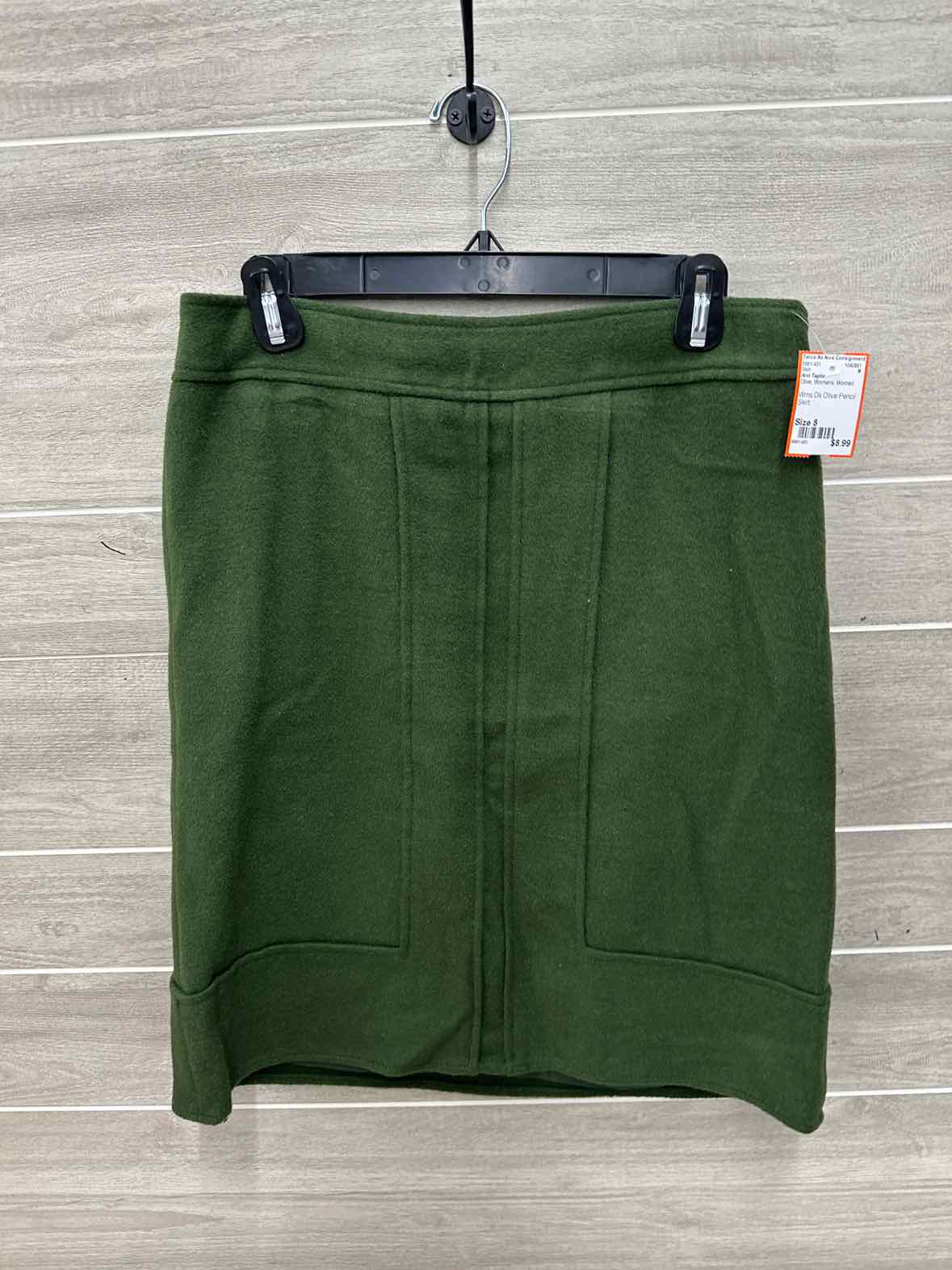 Ann Taylor Size 8 Olive Womens Skirt
