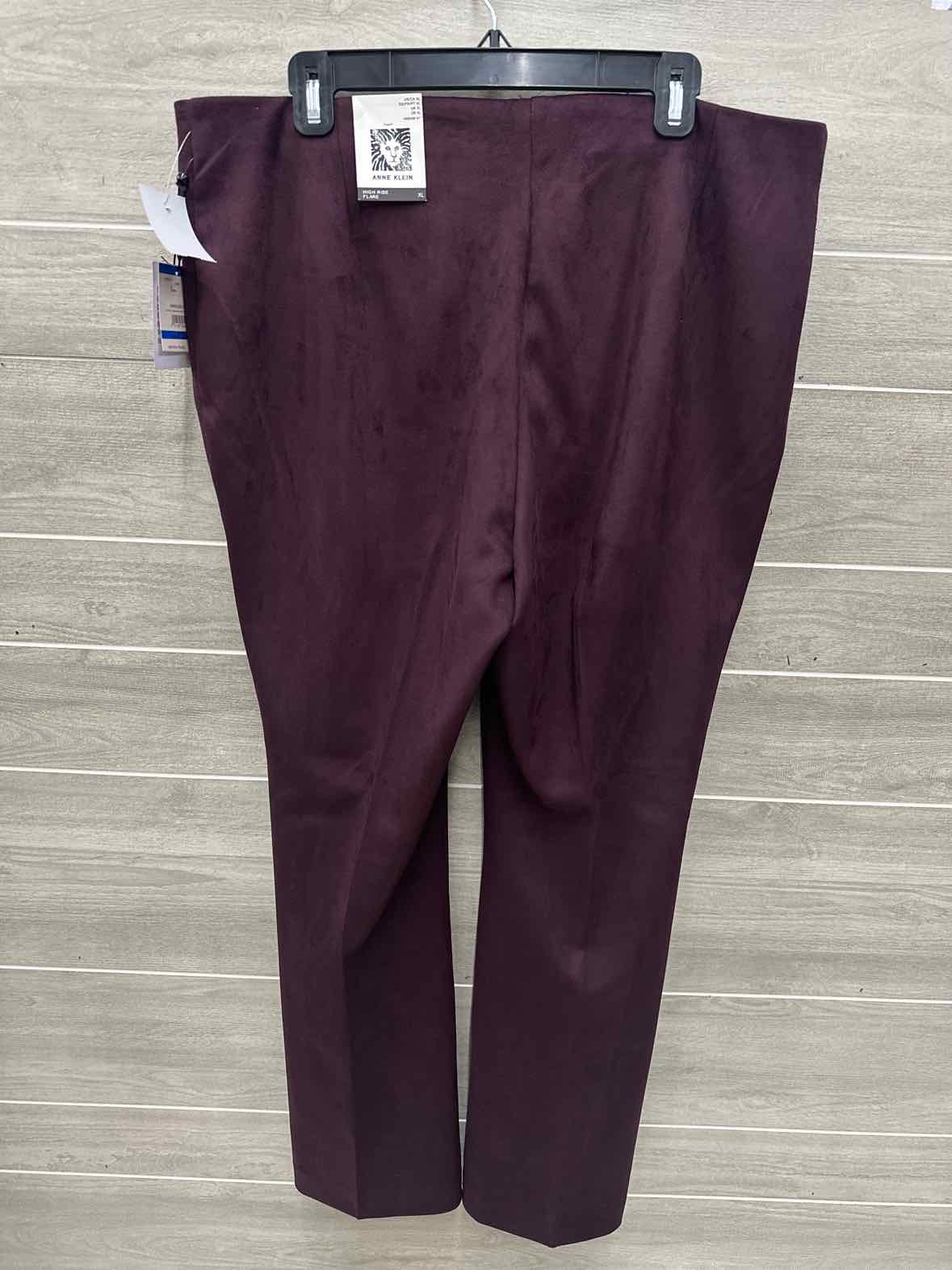 Anne Klein Size 14/16 Purple Womens Pants