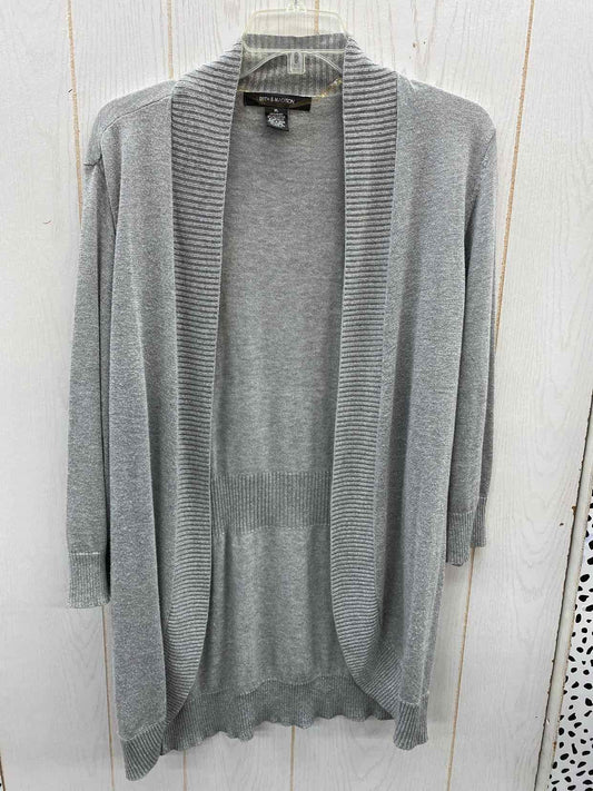 89th & Madison Silver Womens Size XL Sweater