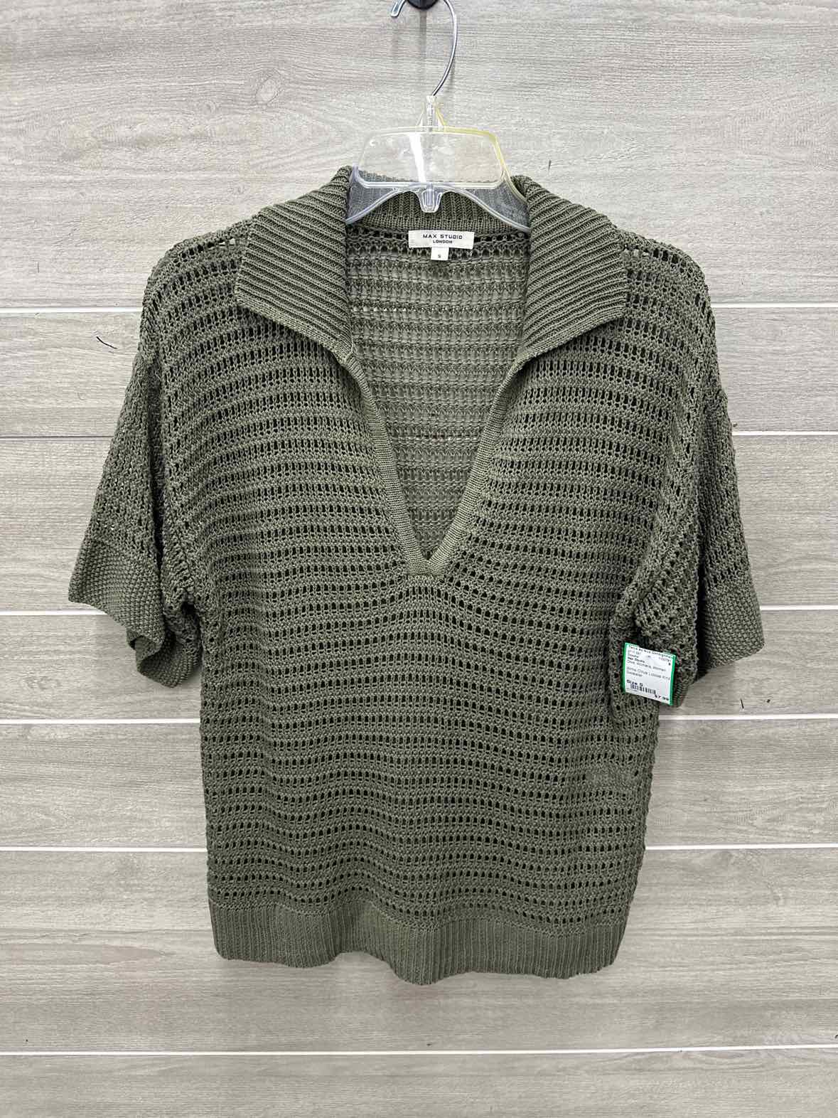 Max Studio Size S Olive Womens Sweater