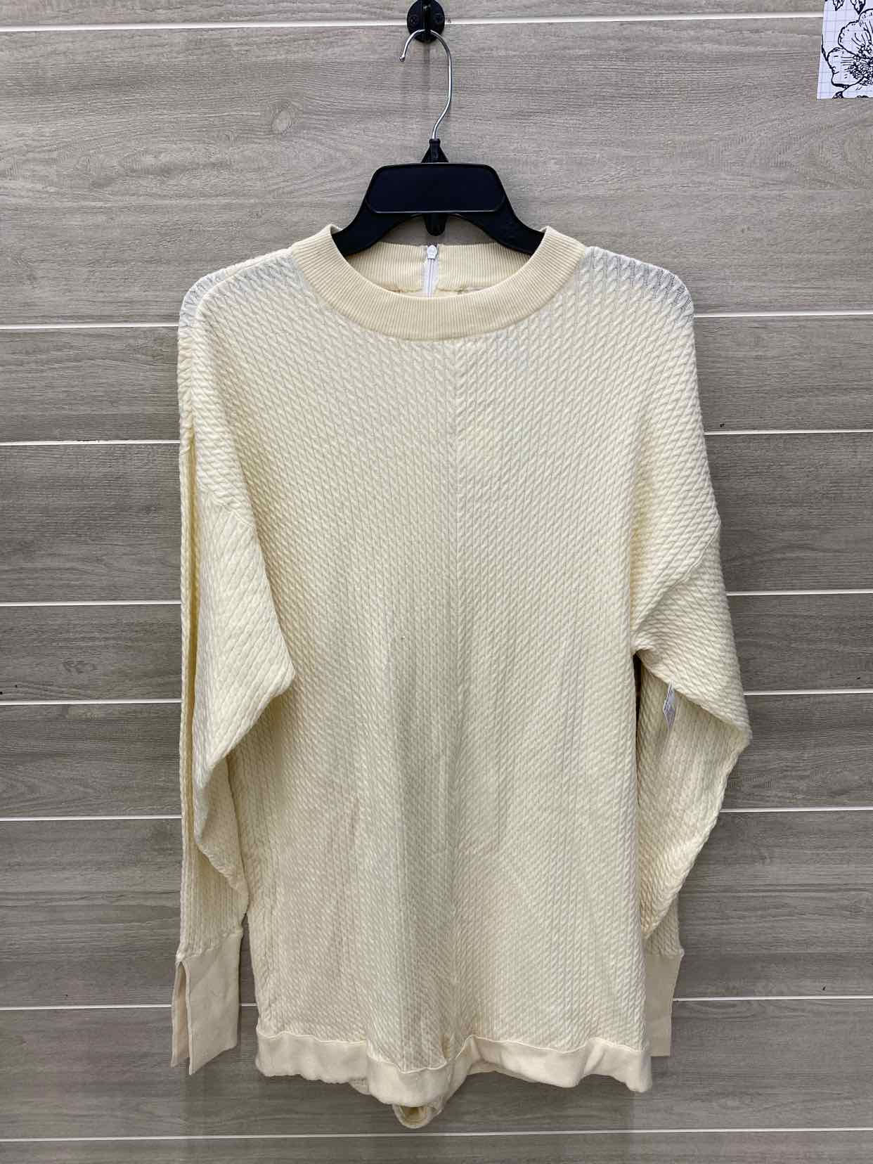 Danielle Bernstein Yellow Womens Size L Sweater