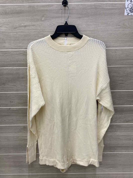 Danielle Bernstein Yellow Womens Size L Sweater