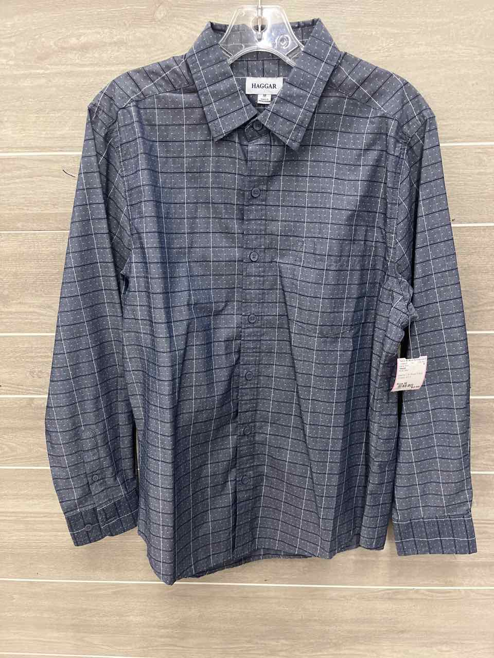 Haggar Size M Men Mens Shirt