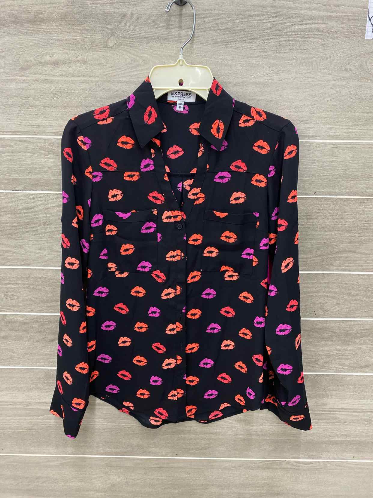 Express Black Womens Size XS Shirt
