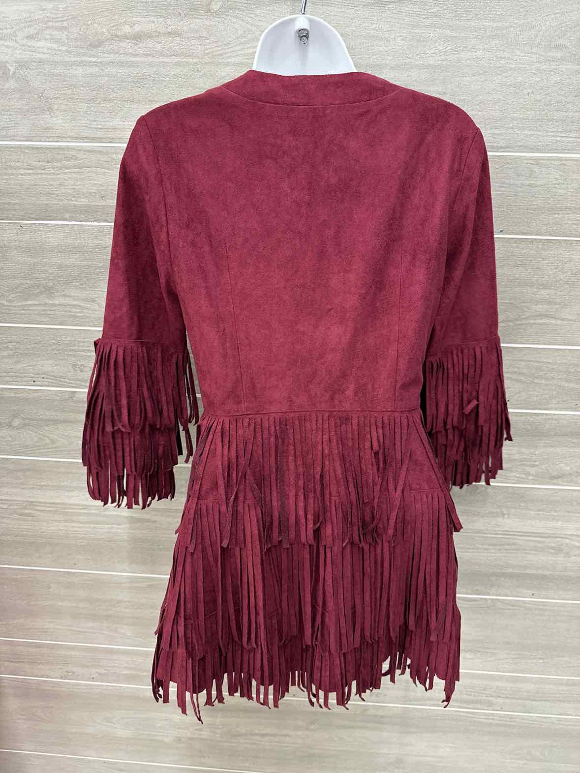 Burgundy Womens Size 4 Dress