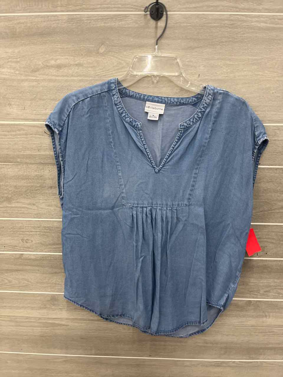 Liz Claiborne Size M Blue Womens Shirt