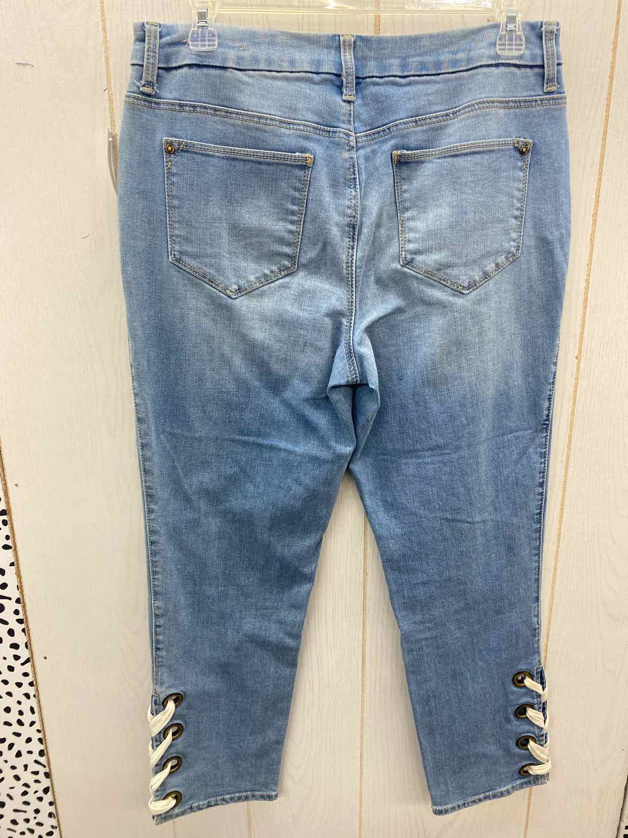 Chico's Blue Womens Size 8P Jeans
