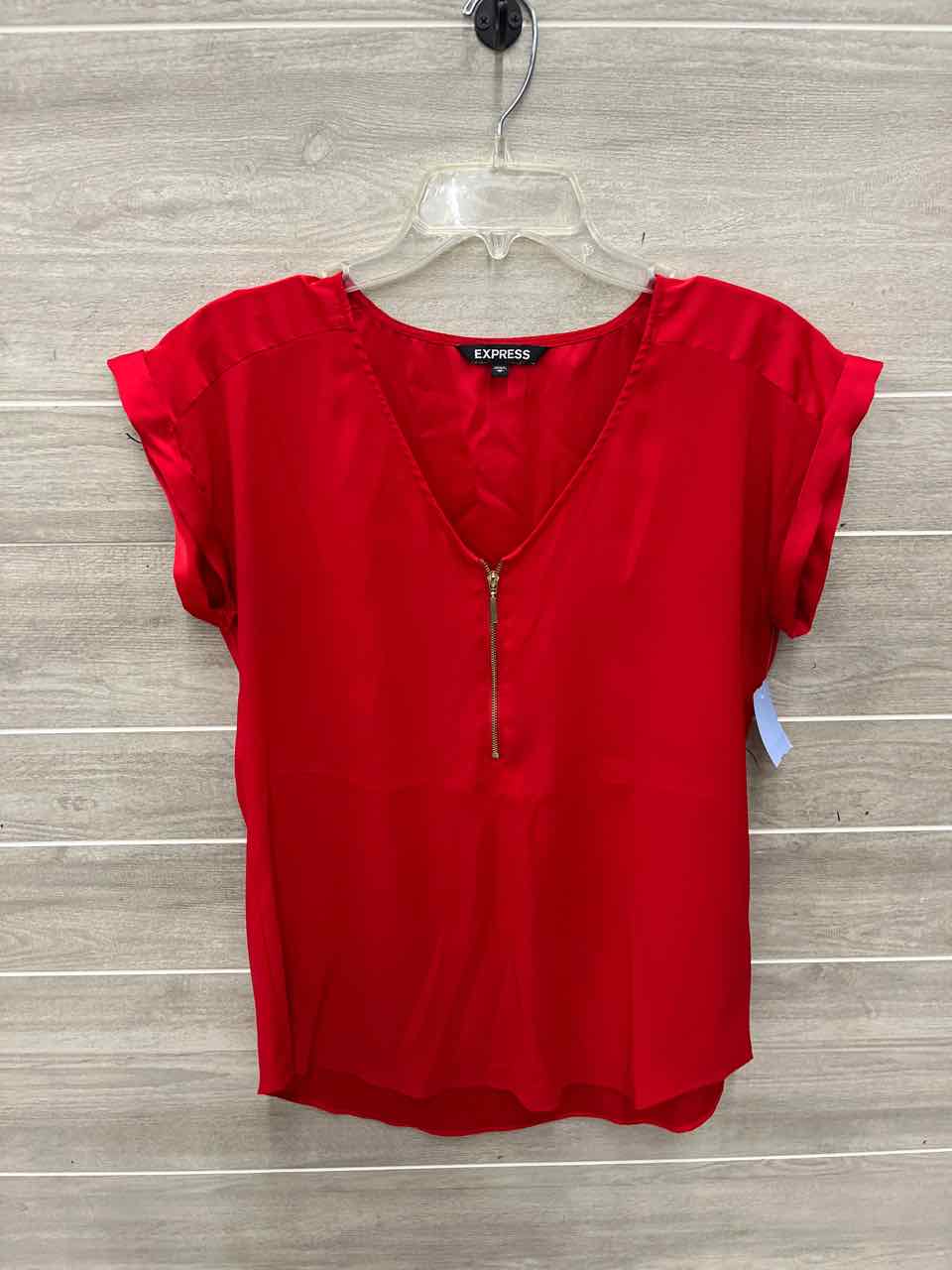Express Size M Red Womens Shirt