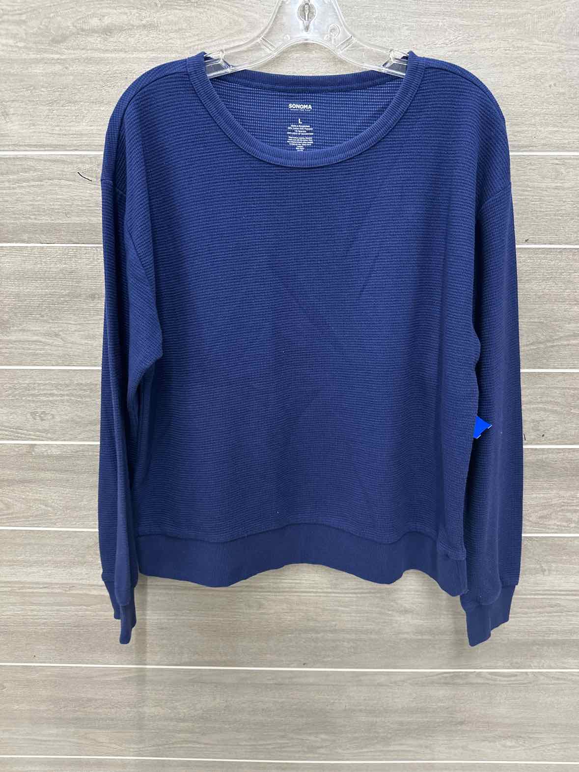 Sonoma Size L Blue Womens Shirt