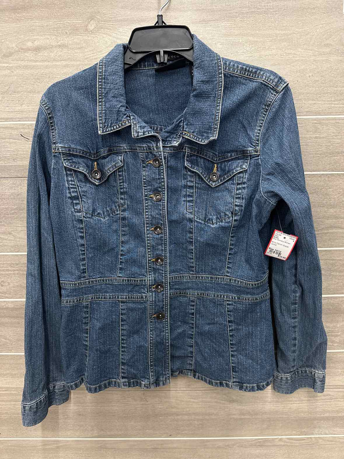 axcess Size 10/12 Blue Womens Blazer