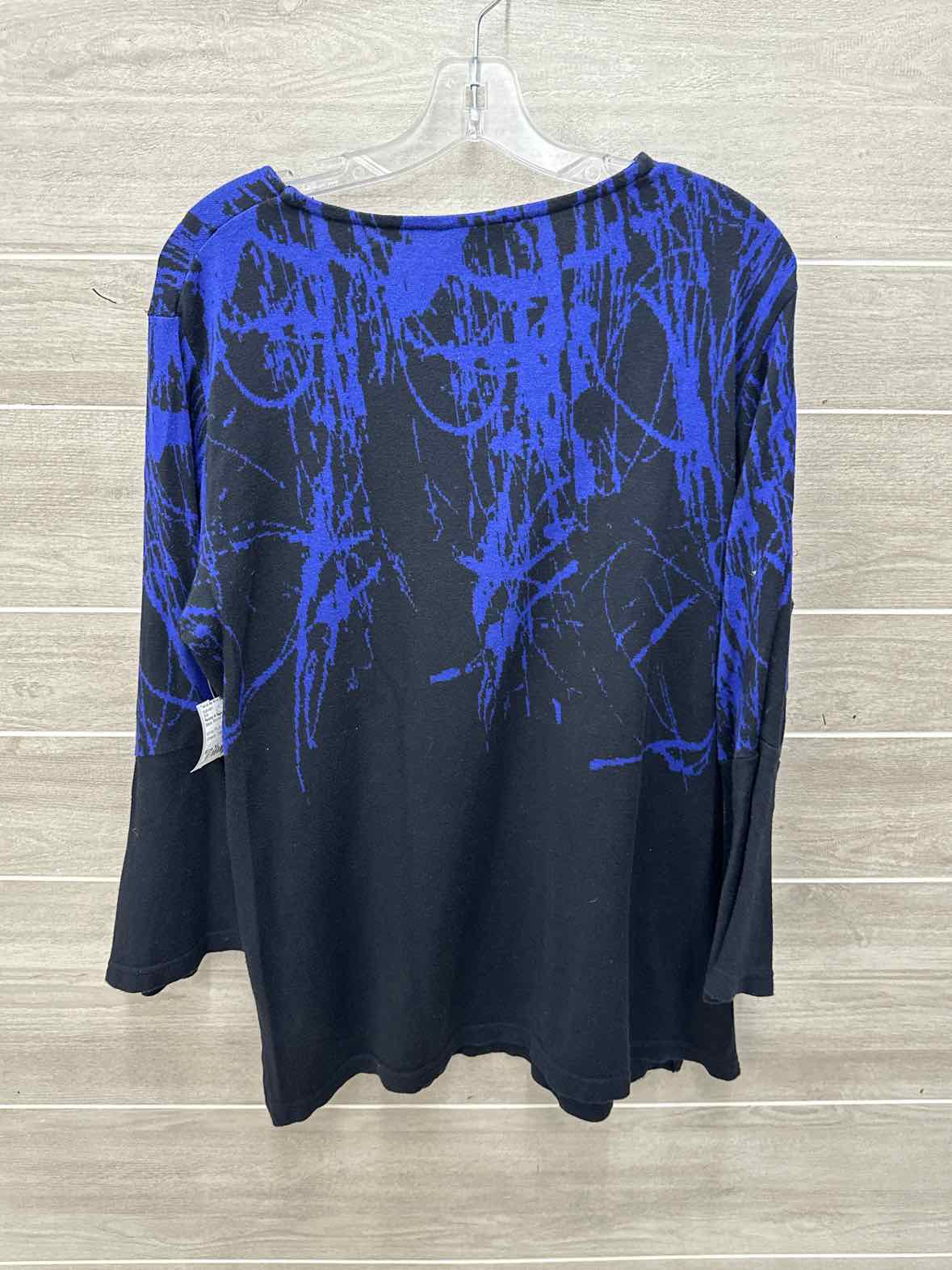 Parsley & Sage Black Womens Women Size XL Shirt