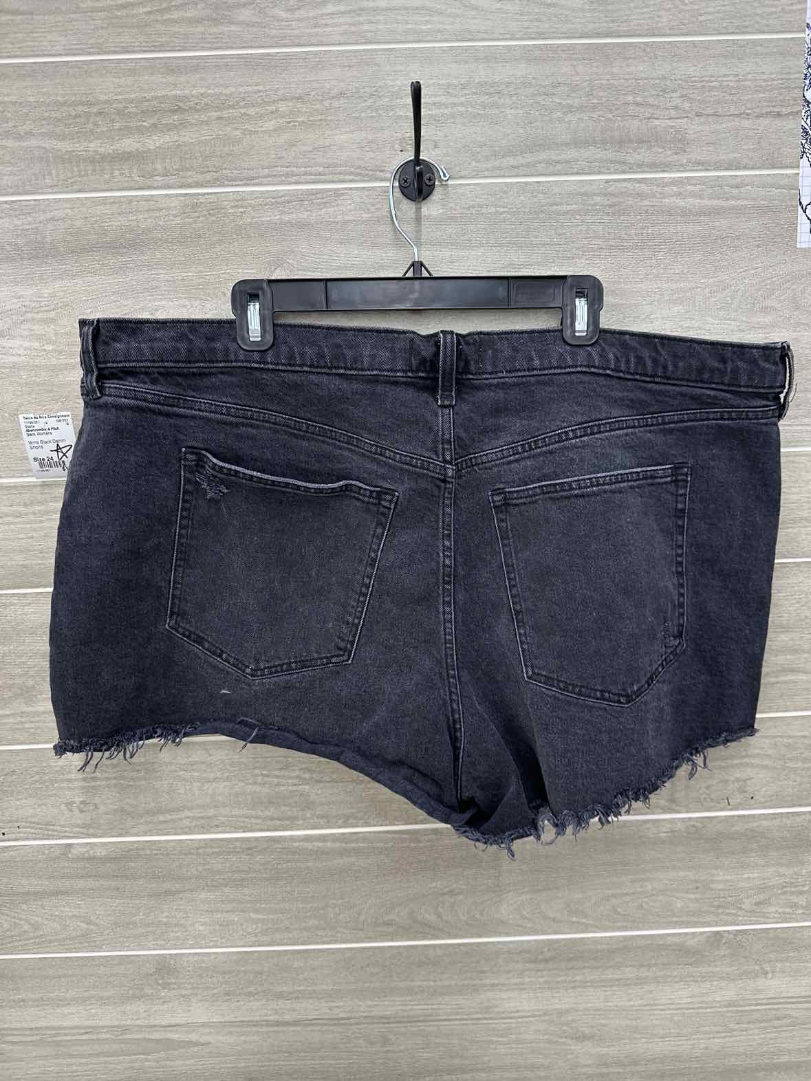Abercrombie & Fitch Black Womens Size 24 Shorts