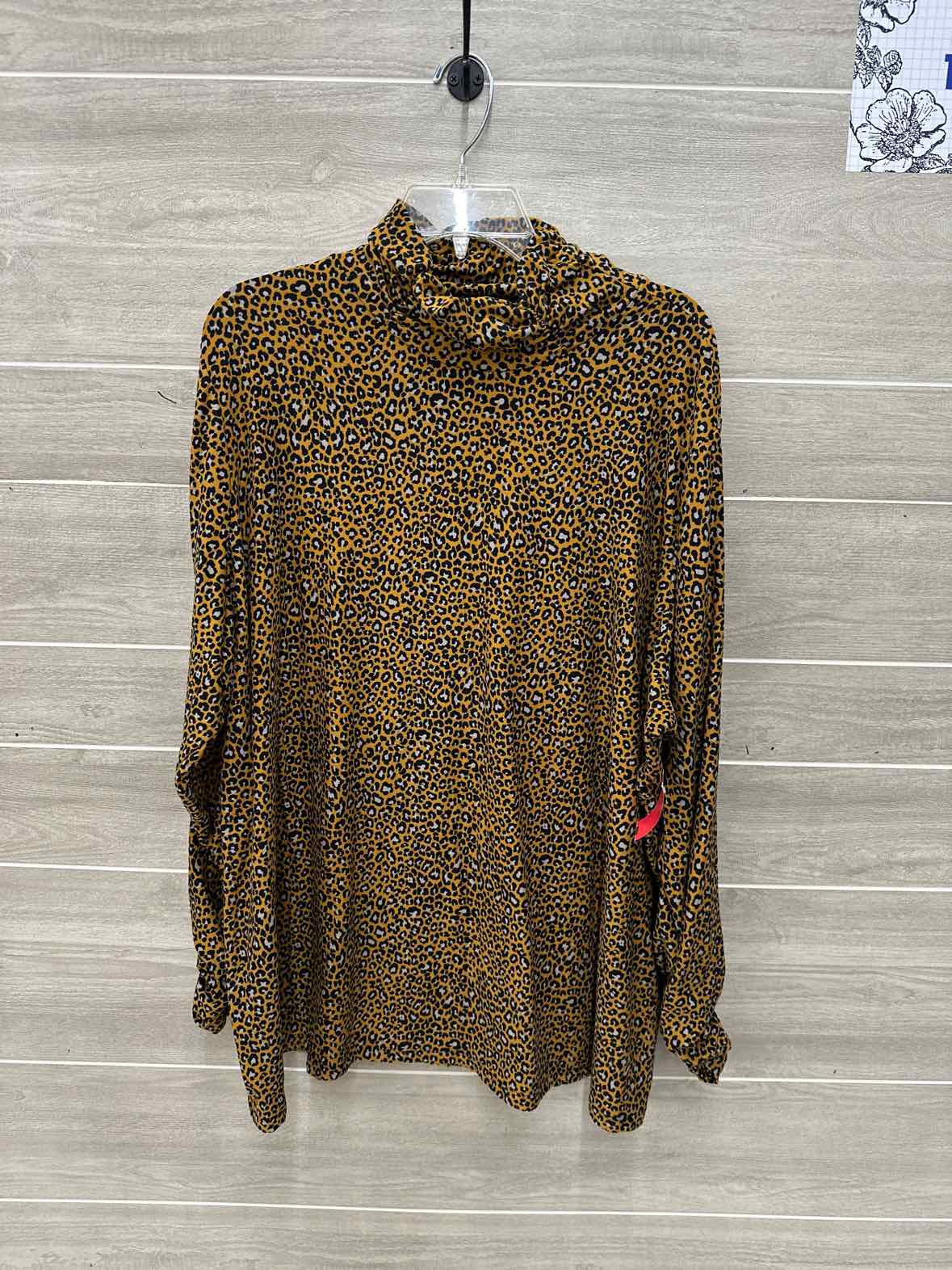 Susan Graver Black Womens Women Size 3X Shirt