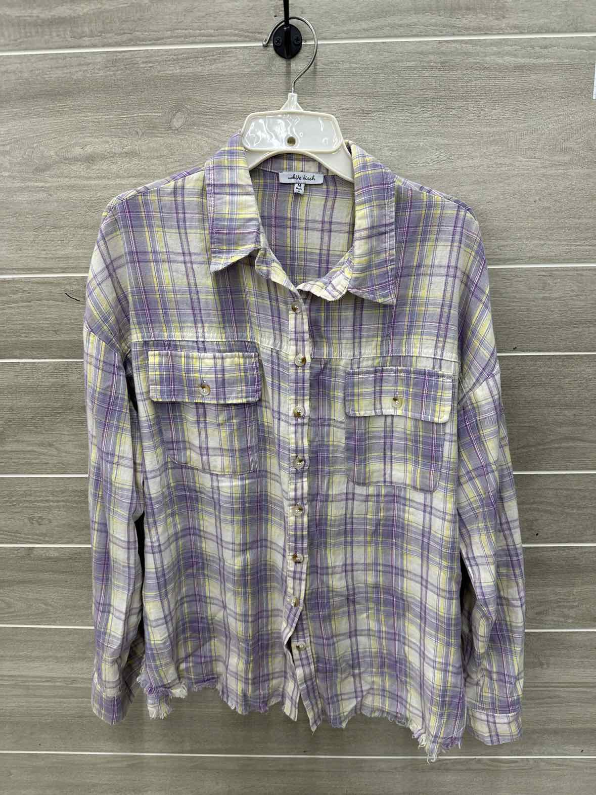 White Birch Lavender Womens Women Size M/L Shirt