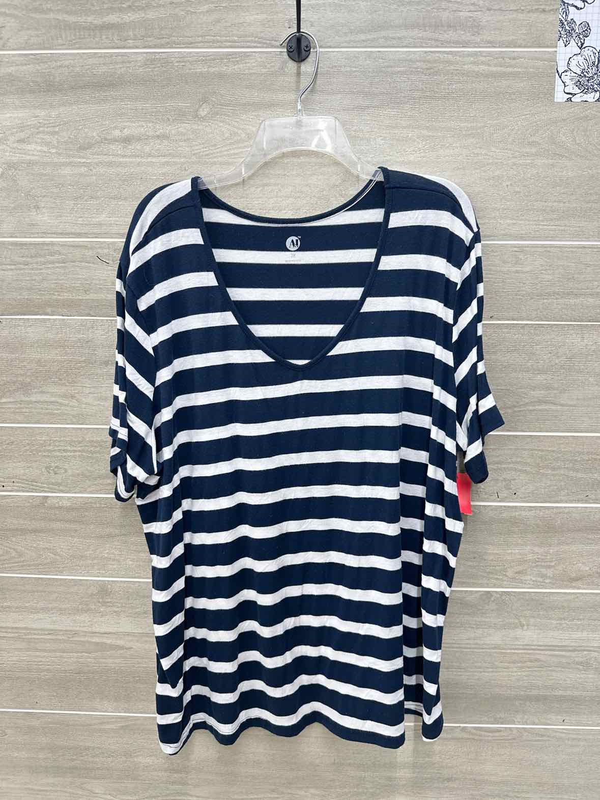 A&I Navy Womens Women Size 3X Shirt