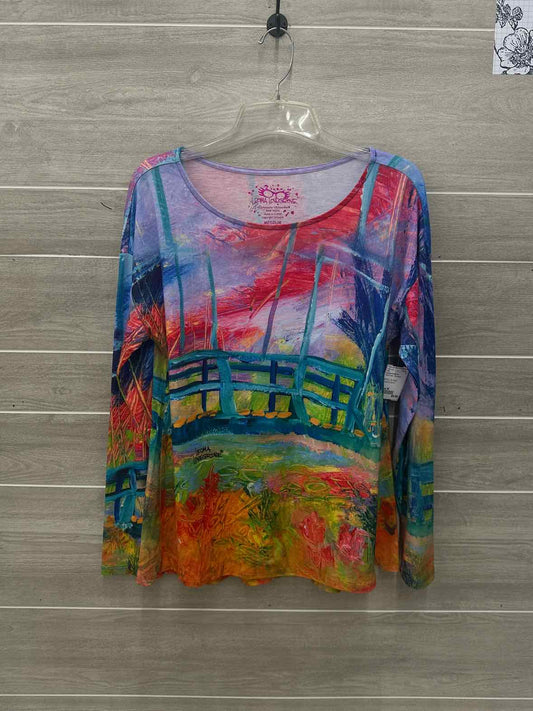 Leoma Lovegrove Multi-Color Womens Size M Shirt