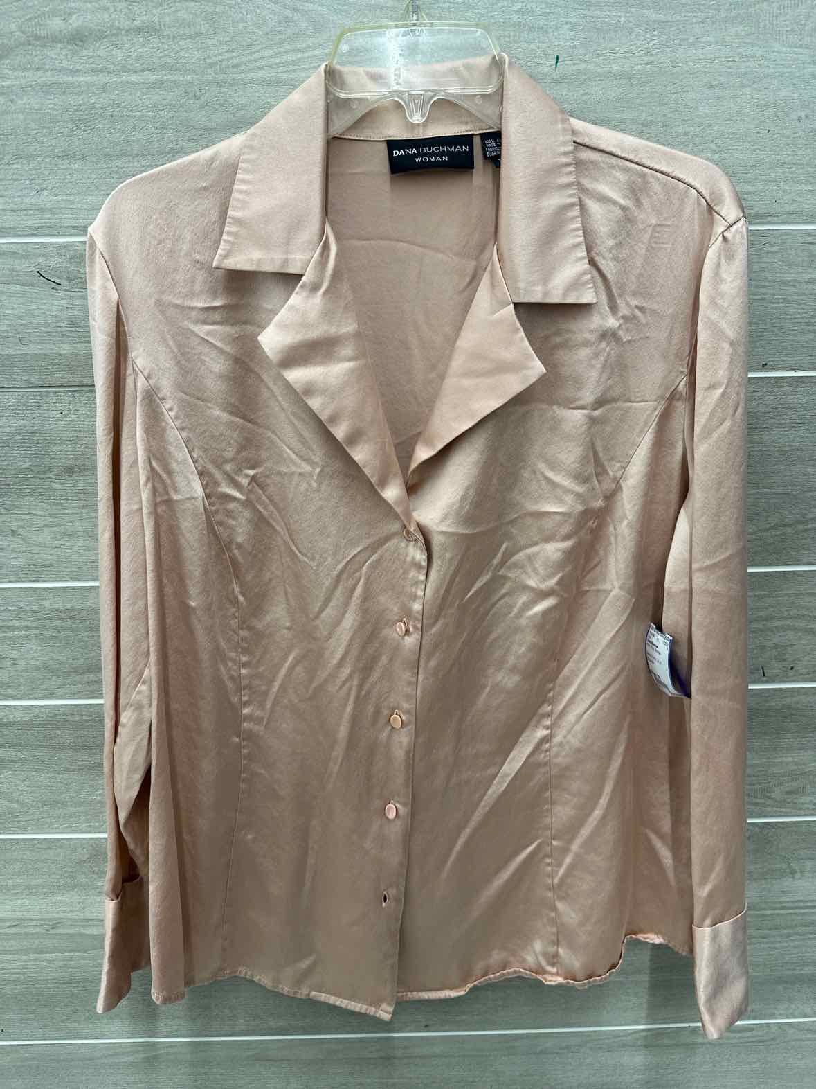 Dana Buchman Size 16 Pink Plus Shirt