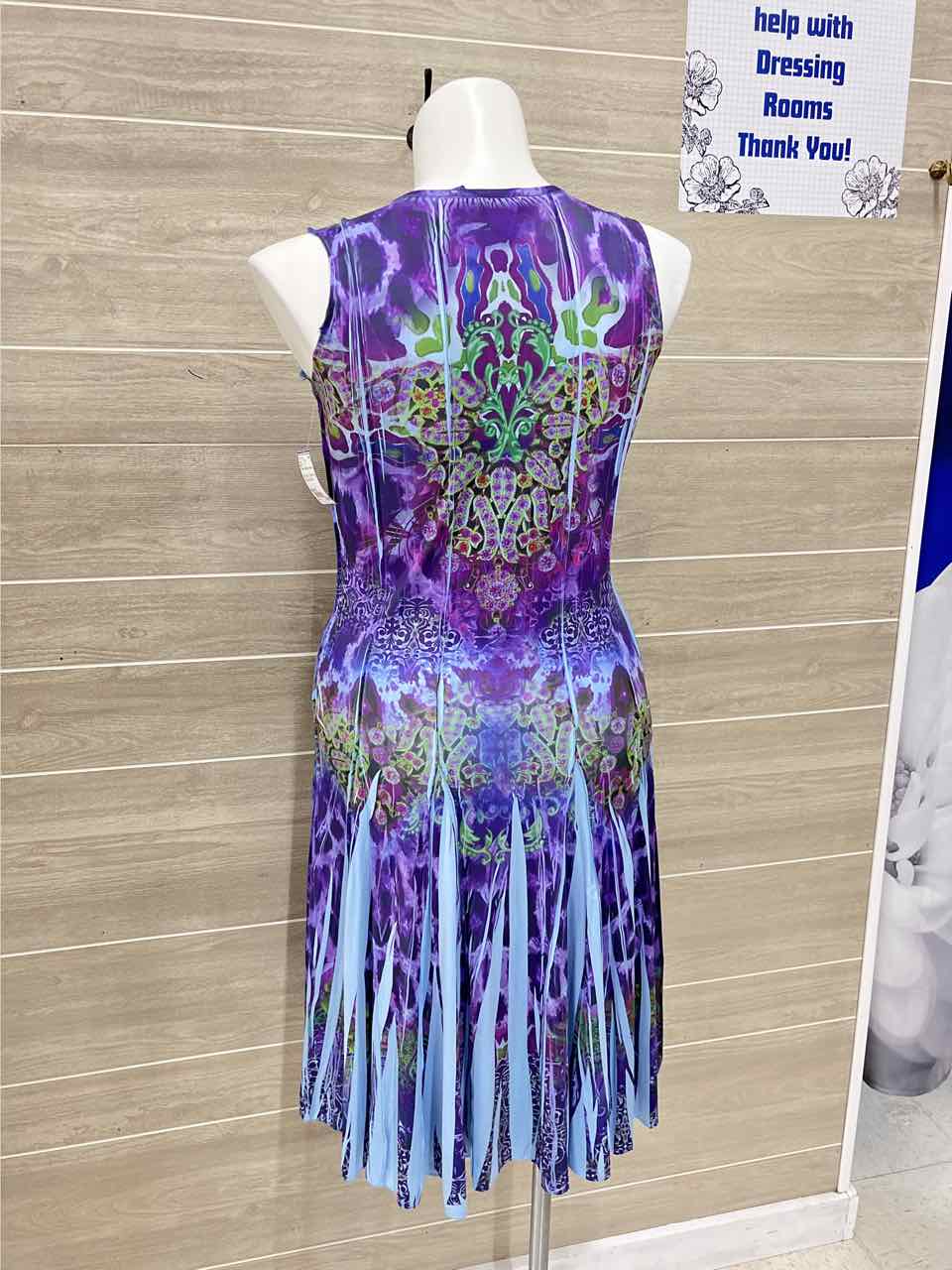 Apt 9 Size 14 Purple Womens Dress